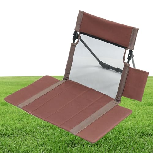 Nexusectar Tribünen Sitz,Klappbarer Sitz mit Rückenstütze - Sitzkissen Für Angeln Reisen Garten Outdoor Picknick Nexusectar Tribünen Sitz,Klappbarer Sitz mit Rückenstütze - Sitzkissen Für Angeln Reisen Garten Outdoor Picknick von Nexusectar