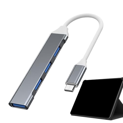 USB -Multiport -Adapter, Multiport USB Hub - Multiports 5Gbit / s Datenübertragung | Tragbarer US B -Adapter -Expander für Desktop, Laptop, Flash -Laufwerk, Konsole, Drucker, PC, von Nexusectar
