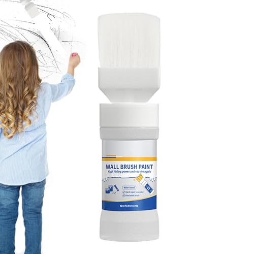 Weiße Farbe, Weißer Ausbesserungslack | 180g Sichere Wandreparaturpaste Für Zuhause - Wandanstrich-Set, Weiße Deckenfarbe, Wandausbesserungsfarbe Mit Pinsel Für Wände Zum Entfernen Von Weiße Farbe, Weißer Ausbesserungslack | 180g Sichere Wandreparaturpaste Für Zuhause - Wandanstrich-Set, Weiße Deckenfarbe, Wandausbesserungsfarbe Mit Pinsel Für Wände Zum Entfernen Von von Nexusectar