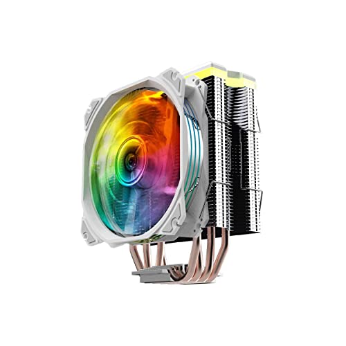 Nfortec Centaurus X 4Pipes ARGB Ventilador CPU 120mm Blanco Nfortec Centaurus X 4Pipes ARGB Ventilador CPU 120mm Blanco von Nfortec