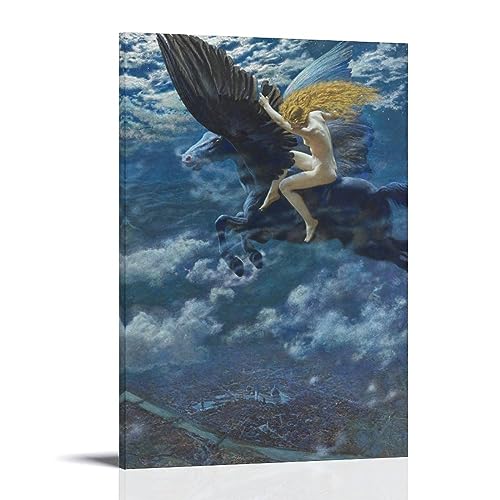 NgAnoh Kunstdruck auf Leinwand, Motiv: A Walküre von Edward Robert Hughes, 60 x 90 cm NgAnoh Kunstdruck auf Leinwand, Motiv: A Walküre von Edward Robert Hughes, 60 x 90 cm von NgAnoh