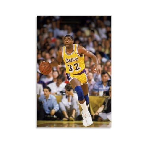NgAnoh Magic Johnson Poster Wandkunst Gemälde Leinwand Geschenk Wohnzimmer Drucke Schlafzimmer Dekor Kunstwerke 50 x 75 cm NgAnoh Magic Johnson Poster Wandkunst Gemälde Leinwand Geschenk Wohnzimmer Drucke Schlafzimmer Dekor Kunstwerke 50 x 75 cm von NgAnoh