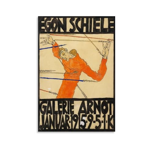 NgAnoh Plakat Der Ausstellung in Der Galerie Arnot von Egon Schiele Leinwanddruck, Kunstdruck, Wand-Foto, Farbe, hängendes Bild, Familienschlafzimmer, Dekoration, Geschenk, 30 x 45 cm NgAnoh Plakat Der Ausstellung in Der Galerie Arnot von Egon Schiele Leinwanddruck, Kunstdruck, Wand-Foto, Farbe, hängendes Bild, Familienschlafzimmer, Dekoration, Geschenk, 30 x 45 cm von NgAnoh