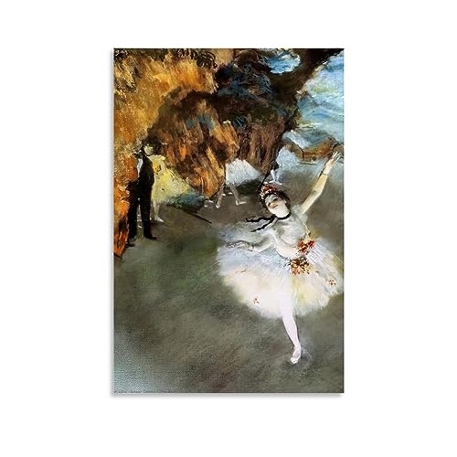 NgAnoh The Star – Tänzerin auf Spitze von Edgar Degas Leinwanddruck, Poster, Bild, Druck, Leinwand, Wandfarbe, Kunstdekoration, moderne Heimkunstwerke, Geschenkidee, 50 x 75 cm NgAnoh The Star – Tänzerin auf Spitze von Edgar Degas Leinwanddruck, Poster, Bild, Druck, Leinwand, Wandfarbe, Kunstdekoration, moderne Heimkunstwerke, Geschenkidee, 50 x 75 cm von NgAnoh