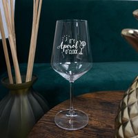 Aperol Glas Mit Gravur - It's O'clock Cocktailglas Graviert Geschenk Für Aperol-Liebhaber Sommerglas Individuell von Ngrave4you