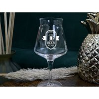 Craft Beer Glas Mit Gravur, Bierglas Männergeschenk, Frauengeschenk, Personalisiert, Biergeschenk von Ngrave4you