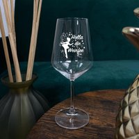 Weinglas Mit Gravur, Holla Die Weinfee, Graviertes Weinglas, Weingeschenk, Geschenk Für Weinliebhaber, Weinfee Graviert von Ngrave4you