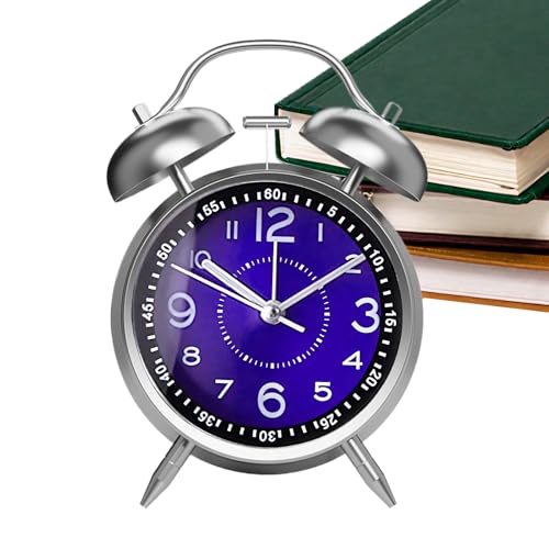 Nhujevkom Analoger Wecker, analoger Wecker für schwere Schläfer, leise, nicht tickende Uhr mit Doppelglocke für Teenager, Mädchen, , Kinder, Senioren, Erwachsene, Wohnheim Nhujevkom Analoger Wecker, analoger Wecker für schwere Schläfer, leise, nicht tickende Uhr mit Doppelglocke für Teenager, Mädchen, , Kinder, Senioren, Erwachsene, Wohnheim von Nhujevkom