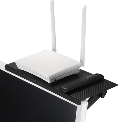 Nhujevkom Fernsehregal Oberseite - 33 cm Computermonitor Ablage,Verstellbare Halterung Für Laptop Elektronik Soundbar Router Arbeitsplatz Schlafzimmer Unterhaltung Mit Maßgeschneiderter Organisation Nhujevkom Fernsehregal Oberseite - 33 cm Computermonitor Ablage,Verstellbare Halterung Für Laptop Elektronik Soundbar Router Arbeitsplatz Schlafzimmer Unterhaltung Mit Maßgeschneiderter Organisation von Nhujevkom