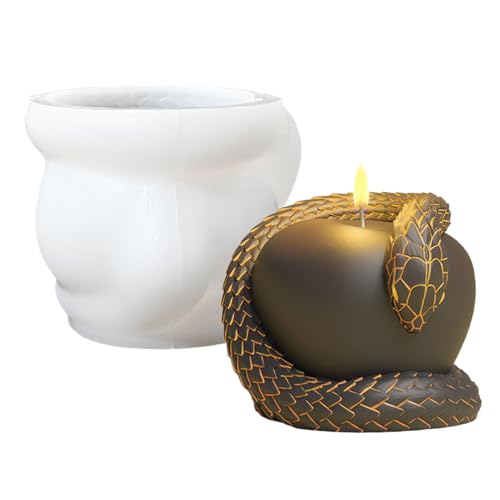 Nhujevkom Halloween Formen Silikon,Silikonform Für Aromatherapie Kerzen - Gips Handwerkform Mit Einfacher Entnahme Für Halloween Deko Und Aromatherapie von Nhujevkom