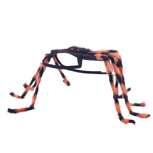Nhujevkom Haustier Spinnen Kostüm - Spinnenkostüm Welpen Für Halloween | Gruselige Outfits Für Junge Tiere Bei Feiern Geburtstagen Karneval Events In Größe S M von Nhujevkom