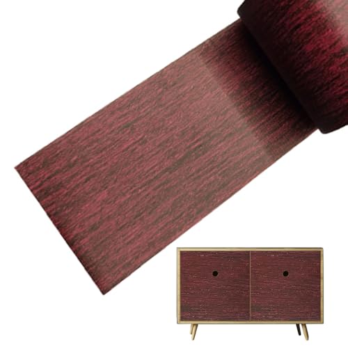 Nhujevkom Holz Reparatur Band,Holzmaserung Klebeband - 5.5 cm Breit 4.5 m Lang Selbstklebende Dekorative Kante Wasserdicht für Fensterleisten Spiegelrahmen Wandreparatur von Nhujevkom