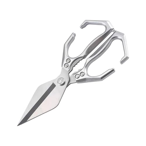 Nhujevkom Küchenschere | Edelstahl Schere Ergonomisch Für Fleisch - Vielseitige Küchenhelfer Zum Schneiden Von Knochen Geflügel Haushalt Nhujevkom Küchenschere | Edelstahl Schere Ergonomisch Für Fleisch - Vielseitige Küchenhelfer Zum Schneiden Von Knochen Geflügel Haushalt von Nhujevkom