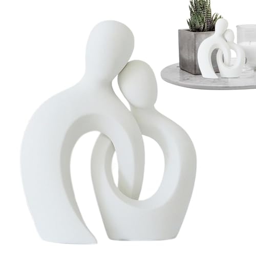 Nhujevkom Pärchenfigur, ästhetische Harzstatue, Heimdekoration, abstrakte Liebhaber-Skulptur, Paar, Schlafzimmer, Dekoration, Moderne Heimdekoration für, Mittelstück, Tischdekoration Nhujevkom Pärchenfigur, ästhetische Harzstatue, Heimdekoration, abstrakte Liebhaber-Skulptur, Paar, Schlafzimmer, Dekoration, Moderne Heimdekoration für, Mittelstück, Tischdekoration von Nhujevkom