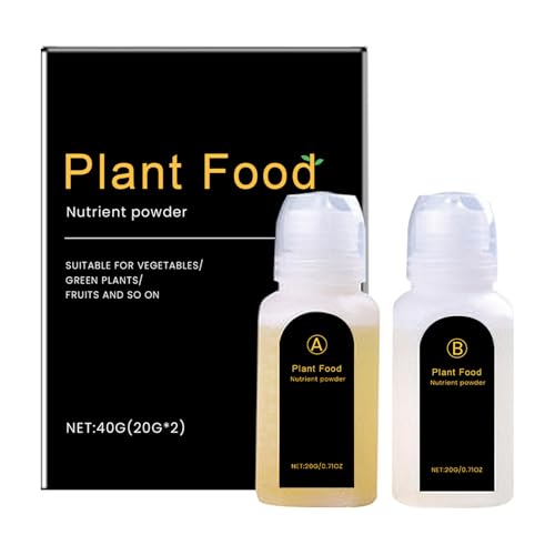 Nhujevkom Pflanzennahrung - Hydrokultur Dünger Und Nährstoffe,Nährlösung Für Anbausysteme Blumen Gemüse Garten Terrasse von Nhujevkom