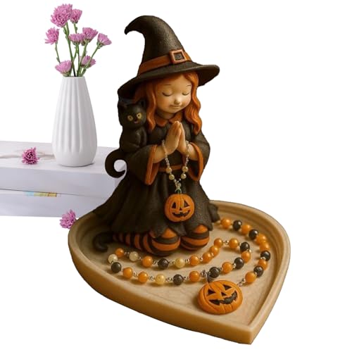 Nhujevkom Rosenkranz Box Katholisch | Halloween Mädchen Schmuckkasten Deko aus Kunstharz - Christliche Perlenarmbänder Aufbewahrung Für Andenken Frauen Taufe Familie Nhujevkom Rosenkranz Box Katholisch | Halloween Mädchen Schmuckkasten Deko aus Kunstharz - Christliche Perlenarmbänder Aufbewahrung Für Andenken Frauen Taufe Familie von Nhujevkom