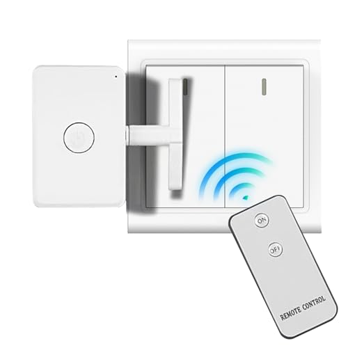 Nhujevkom Smarte Funk-Taster - Lichtschalter Fernbedienung 10 Meter Reichweite - Fernbedienung Dimmer Lichtschalter Für Tür Wand Wohnheim Heimautomation Raum Nhujevkom Smarte Funk-Taster - Lichtschalter Fernbedienung 10 Meter Reichweite - Fernbedienung Dimmer Lichtschalter Für Tür Wand Wohnheim Heimautomation Raum von Nhujevkom