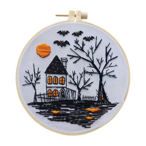 Nhujevkom Stickset für Anfänger, handgefertigtes Bastelset, Muster, Basteln, Kunstprojekte, Dekoration für Erwachsene, Unisex, Ferienhaus, kreativer Ausdruck Nhujevkom Stickset für Anfänger, handgefertigtes Bastelset, Muster, Basteln, Kunstprojekte, Dekoration für Erwachsene, Unisex, Ferienhaus, kreativer Ausdruck von Nhujevkom