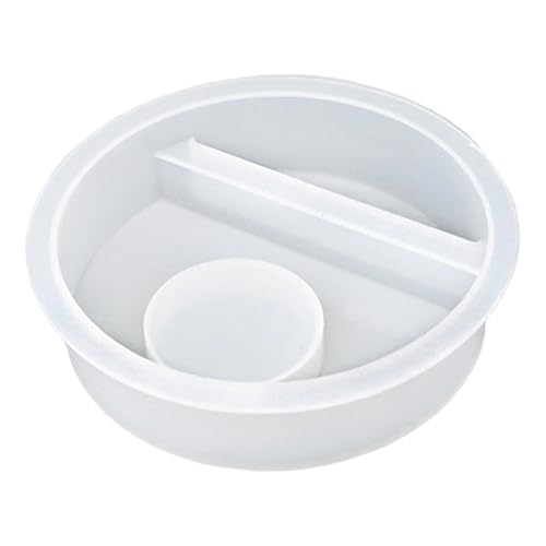 Nhujevkom Teelichthalter Resin Form - Epoxy Harz Gießform Für Bastelarbeiten - Silikon Weihnachtskerzen Form Für Erwachsene Zement Gips Handwerker Heimdekoratoren Veranstaltungsplaner von Nhujevkom