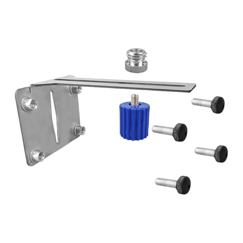 Nhujevkom Wandhalterung | Wandmontage Nivellierhalterung - Wandhalterung Mit 15mm Und 6mm Anschlüssen Edelstahl Halter Für Wohnung Garten Garage Haus von Nhujevkom