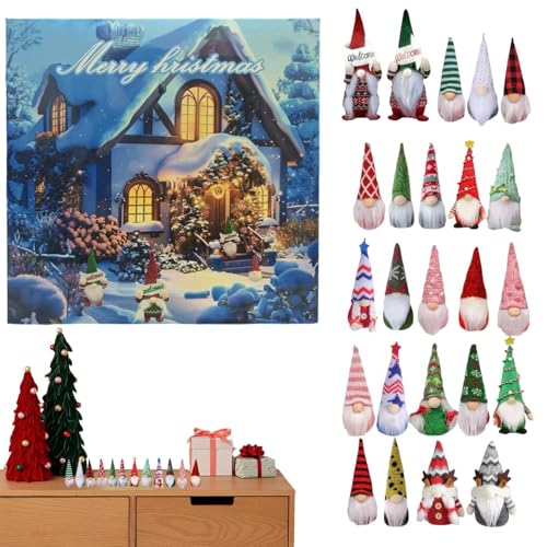 Nhujevkom Weihnachtscountdown | Countdown Zum Weihnachts Wichtel Adventskalender,Figur Spielzeug Deko Mit 24 Tagen Für Familien Tradition Erwachsene Kinder Nhujevkom Weihnachtscountdown | Countdown Zum Weihnachts Wichtel Adventskalender,Figur Spielzeug Deko Mit 24 Tagen Für Familien Tradition Erwachsene Kinder von Nhujevkom