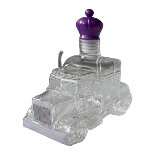 Nhujevkom Whiskeyflasche - Sattelschlepper Aufbewahrungsbehälter,Bar Geburtstag Hochzeit Männer Party Geschenkidee Küche Truck Fahrer Geschenk von Nhujevkom