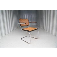 Retro Designerstuhl Von Marcel Breuer Für Thonet, S 64, Baujahr 30Er/40Er Jahre, Vintage Rarität, Freischwinger, Extrem Selten von NiDAesclusivo