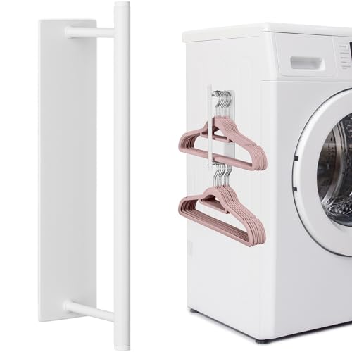 NiHome Magnetischer Kleiderbügel-Organizer für Waschmaschine und Trockner, 1,8 kg Kapazität für Handtücher, Reinigungstücher und mehr, langlebiges und platzsparendes Regal, hochwertiger Karbonstahl von NiHome