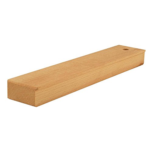 Schlagholz aus Hartholz mit glatter Oberfläche Größe 30 x 5 cm von mako GmbH