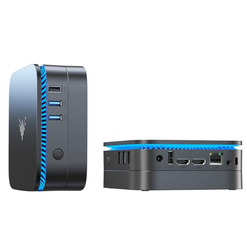 NiPoGi AK1PRO Mini PC Ιntel Celeron N5105(bis zu 2.9GHz),16GB RAM 512GB ROM Mini Desktop PC, Micro Desktop Computer,4K UHD Dual Display/WiFi 5/BT4.2/Gigabit Ethernet/2x HDMI für Büro,Business,Heimkino von NiPoGi