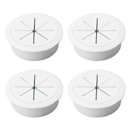 Niaciswe 4 Stück kabeldurchführung schreibtisch ABS 60mm Kunststoff Kabeldurchlass kabeldurchführung gummi für Tisch Office Schreibtische Computertisch Büro Arbeitsplatten Weiß Niaciswe 4 Stück kabeldurchführung schreibtisch ABS 60mm Kunststoff Kabeldurchlass kabeldurchführung gummi für Tisch Office Schreibtische Computertisch Büro Arbeitsplatten Weiß von Niaciswe