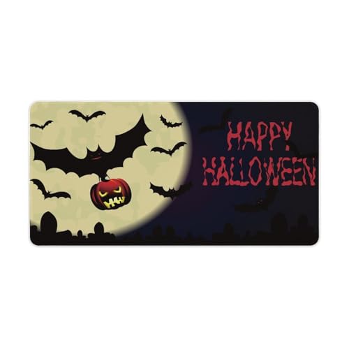 Großes Gaming-Mauspad, Halloween-Nachthimmel-Druck, Schreibtischmatte, rutschfest, wasserdicht, Gummiunterseite, verlängerte lange Tastaturmatte, Schreibtischzubehör für Gaming, Büro und Zuhause, 30 x Großes Gaming-Mauspad, Halloween-Nachthimmel-Druck, Schreibtischmatte, rutschfest, wasserdicht, Gummiunterseite, verlängerte lange Tastaturmatte, Schreibtischzubehör für Gaming, Büro und Zuhause, 30 x von Niapessel