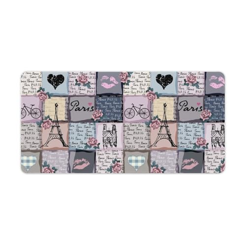 Großes Gaming-Mauspad, Retro-Kunstdruck, Schreibtischmatte, rutschfest, wasserdicht, Gummiunterseite, verlängerte lange Schreibtischunterlage, Tastaturmatte, Mauspads, Schreibtischzubehör für Gaming Großes Gaming-Mauspad, Retro-Kunstdruck, Schreibtischmatte, rutschfest, wasserdicht, Gummiunterseite, verlängerte lange Schreibtischunterlage, Tastaturmatte, Mauspads, Schreibtischzubehör für Gaming von Niapessel