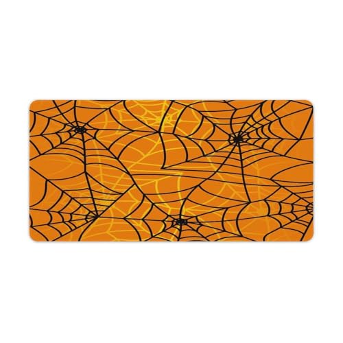 Großes Gaming-Mauspad, Spinnennetz, Halloween-Druck, Schreibtischmatte, rutschfest, wasserdicht, Gummiunterseite, verlängerte lange Tastaturmatte, Schreibtischzubehör für Gaming, Büro und Zuhause, 30 Großes Gaming-Mauspad, Spinnennetz, Halloween-Druck, Schreibtischmatte, rutschfest, wasserdicht, Gummiunterseite, verlängerte lange Tastaturmatte, Schreibtischzubehör für Gaming, Büro und Zuhause, 30 von Niapessel