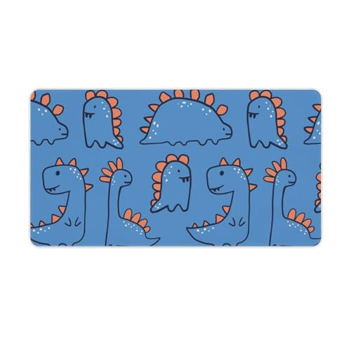 Großes Gaming-Mauspad, niedlicher Dinosaurier-Druck, Schreibtischmatte, rutschfeste, wasserdichte Gummiunterseite, verlängerte lange Tastaturmatte, Schreibtischzubehör für Gaming, Büro und Zuhause, 40 Großes Gaming-Mauspad, niedlicher Dinosaurier-Druck, Schreibtischmatte, rutschfeste, wasserdichte Gummiunterseite, verlängerte lange Tastaturmatte, Schreibtischzubehör für Gaming, Büro und Zuhause, 40 von Niapessel