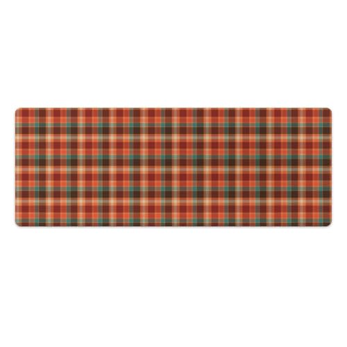 Großes Gaming-Mauspad, weihnachtliches buntes Karomuster, rutschfeste wasserdichte Gummiunterseite, verlängerte lange Tastaturmatte, Schreibtischzubehör für Gaming, Büro und Zuhause, 30 x 80 cm Großes Gaming-Mauspad, weihnachtliches buntes Karomuster, rutschfeste wasserdichte Gummiunterseite, verlängerte lange Tastaturmatte, Schreibtischzubehör für Gaming, Büro und Zuhause, 30 x 80 cm von Niapessel