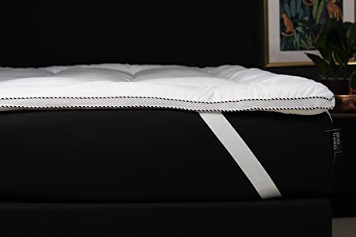 Nice Dreams - Double Soft Topper - Matratzenschoner - 100% Antiallergisch - Waschbar - 140x200 cm von Nice Dreams