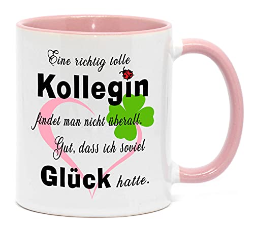 Nice-Presents-de Eine so Tolle Kollegin in hochwertiger Qualität, beidseitig bedruckt. Für die beste Lieblingskollegin zum Abschied oder einfach mal so in jedem Büro. Ein nettes Danke am Arbeitsplatz von Nice-Presents-de