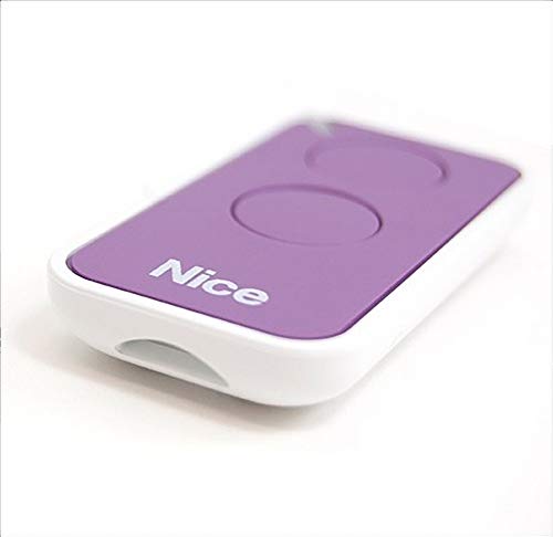 Nice era-inti Original Remote Control for Gate 2 Keys Random Color Coded 433.92 MHZ To Replace Nice Very VR Remote ONE On1 ON2 as well as Flor FLO1R-S, FLO2R-S by Nice von NICE