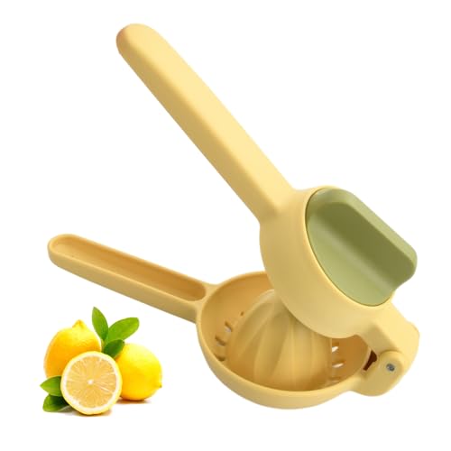 Zitronenpresse Handpresse Zitruspresse Manuell Lemon Squeezer Handentsafter für Zitronensaft Zitruspresse Manuell Geeignet für Zitronen-Limette-Orange von NiceLand