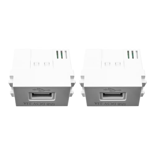 Nicear 2 PCS USB Power Module 128 Typ 220V Buchse auf 5V Transformator USB Interface Adapter Switch Modul 2 1A Handy Ladepanel Nicear 2 PCS USB Power Module 128 Typ 220V Buchse auf 5V Transformator USB Interface Adapter Switch Modul 2 1A Handy Ladepanel von Nicear