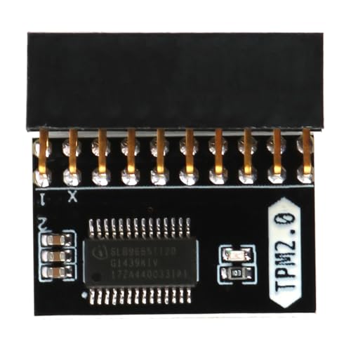 Nicear TPM 2.0-Sicherheitsverschlüsselungsmodul GA 20-1 Pin 2x10P Remote-Karte Kompatibel mit Win11 2.0-System für Gigabyte-Plattformschutzmodul Nicear TPM 2.0-Sicherheitsverschlüsselungsmodul GA 20-1 Pin 2x10P Remote-Karte Kompatibel mit Win11 2.0-System für Gigabyte-Plattformschutzmodul von Nicear
