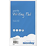 Niceday Notizblock DIN A5 Kariert Geleimt Papier Blau Nicht perforiert 100 Seiten Pack 5 von Niceday