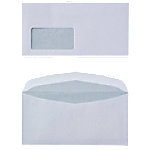 Viking Briefumschläge Mit Fenster C6/5 229 (B) x 114 (H) mm Gummiert Weiß 80 g/m² 1000 Stück von Viking