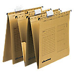 Niceday Hängehefter kaufmännische Heftung DIN A4 Braun Natronkarton von Niceday