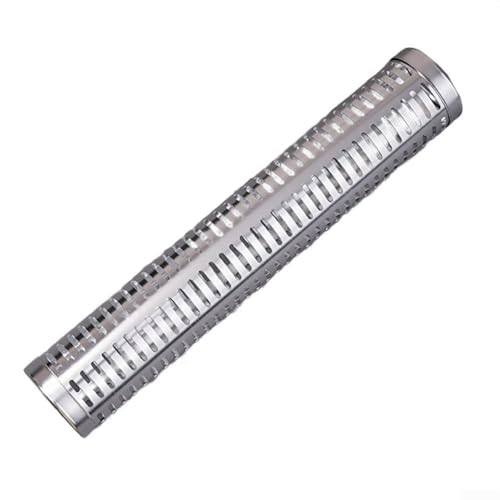 30,5 cm Edelstahl-Grillrohr, verbessert den Geschmack mit Holzspänen und Pellets von Niceminiwall