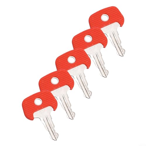 702 Power Start Schlüssel Set 5 Schlüssel für Gabelstapler zur Zündung Robuste Ausführung für den täglichen Gebrauch Kompatibel mit Teilenummer 209068 von Niceminiwall