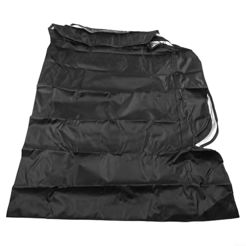 Abdeckung für Gartenschaukeln, wasserdicht, 420D-Oxford-Gewebe für zuverlässigen Staub- und Wetterschutz (190 x 132 x 15 cm, schwarz) von Niceminiwall