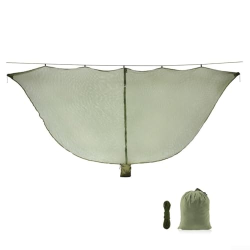 Atmungsaktiver Fliegenschutz für Outdoor-Aktivitäten, leichtes Design für einfachen Aufbau (grün) von Niceminiwall