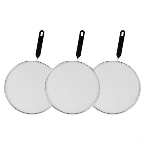 Essential Protective Gear 3-teilige Edelstahl-Mesh-Abdeckungen gegen Spritzer von Niceminiwall